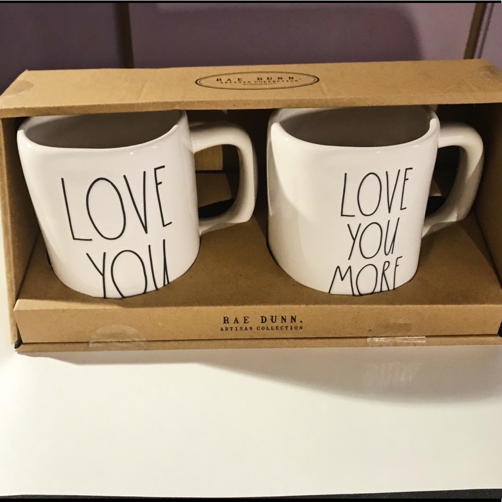 Rae Dunn Love You Mugs